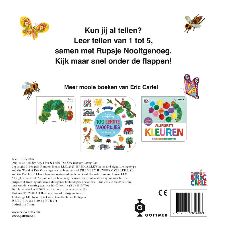 Allereerste cijfers met Rupsje Nooitgenoeg - De Dondersteen