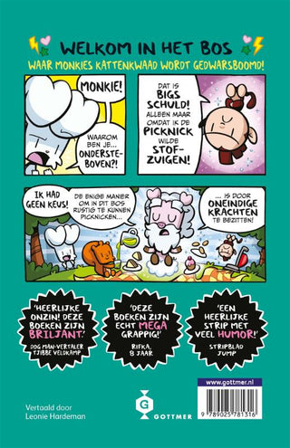 Bunnie vs Monkie en de buitengewone Big - De Dondersteen