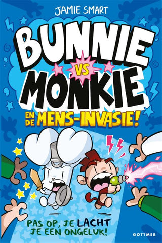Bunnie vs Monkie en de mens-invasie! (deel 2) - De Dondersteen
