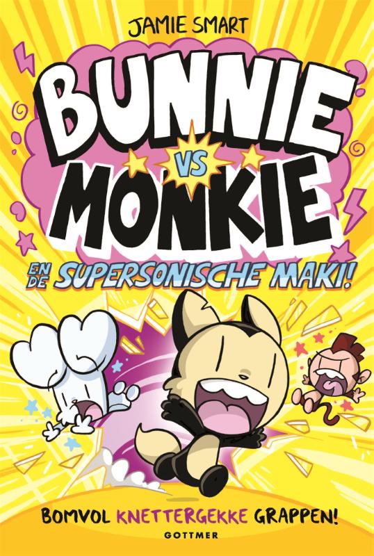 Bunnie vs Monkie en de supersonische maki! (deel 4)
