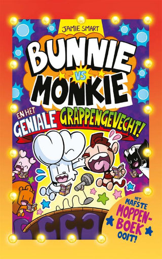Bunnie vs Monkie en het geniale grappengevecht - De Dondersteen