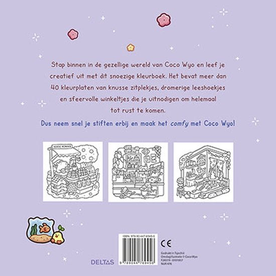 Cozy Corner Cute & Comfy kleurboek - De Dondersteen