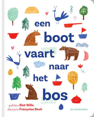Een boot vaart naar het bos - De Dondersteen