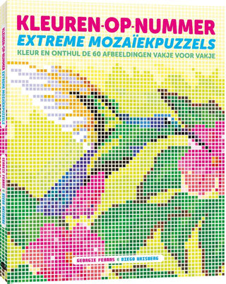 Kleuren-op-nummer: extreme mozaïekpuzzels - De Dondersteen
