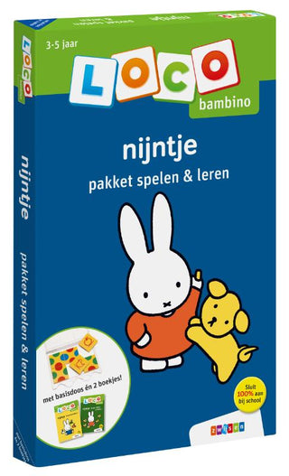 Loco bambino nijntje pakket spelen & leren - De Dondersteen