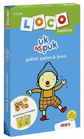Loco bambino uk & puk pakket spelen & leren - De Dondersteen