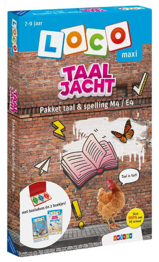 Loco maxi Taaljacht pakket taal & spelling - De Dondersteen