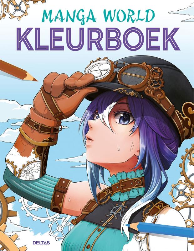Manga World Kleurboek - De Dondersteen