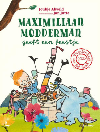 Maximiliaan Modderman Geeft een Feestje (Mini editie) - Joukje Akveld - De Dondersteen