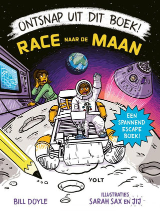 Ontsnap uit dit boek Race naar de maan - De Dondersteen