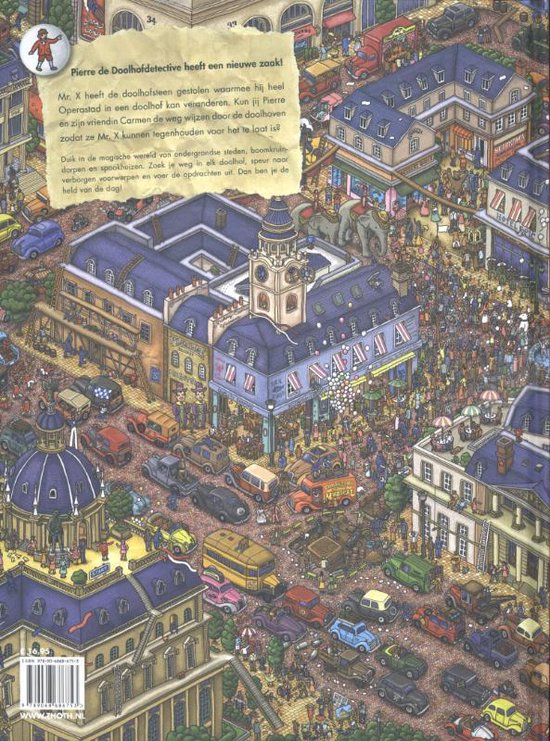 Pierre de doolhofdetective Op zoek naar de gestolen doolhofsteen