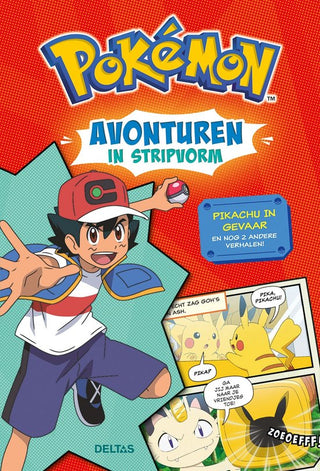 Pokémon Stripleesboek – 3 Spannende Avonturen | Hardcover vanaf 7 jaar - De Dondersteen