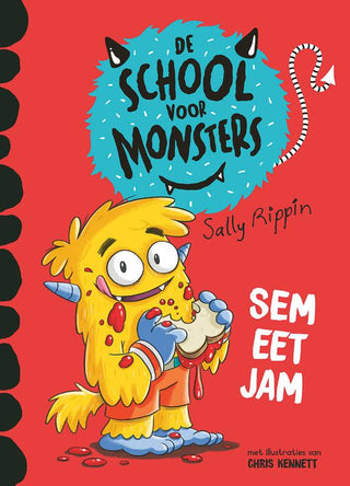 School voor monsters Sem eet jam - De Dondersteen