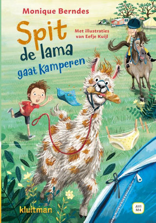 Spit de lama gaat kamperen - De Dondersteen