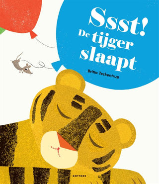 Ssst! De tijger slaapt - kartonboek - De Dondersteen