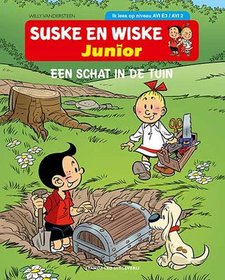Suske en Wiske Junior M3 Een schat in de tuin - De Dondersteen