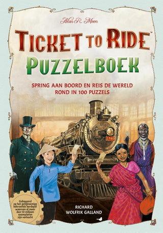Ticket to Ride Puzzelboek - De Dondersteen