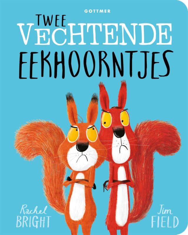 Twee vechtende eekhoorntjes - De Dondersteen