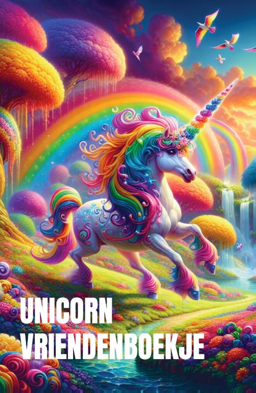 Unicorn Vriendenboekje op = op