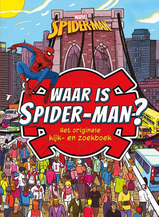 Waar is Spider-man? Het originele kijk- en zoekboek - De Dondersteen