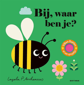 Bij, waar ben je? – Vilten flapjesboek van Ingela P Arrhenius (18m+) - De Dondersteen