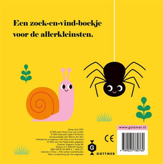 Bij, waar ben je? – Vilten flapjesboek van Ingela P Arrhenius (18m+) - De Dondersteen