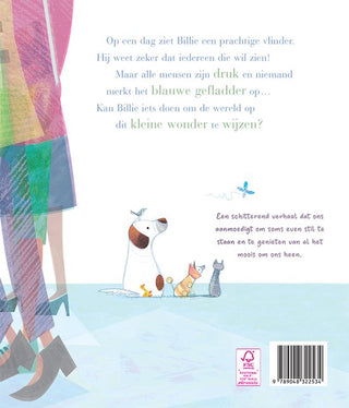 Billie en de Blauwe Vlinder – Prentenboek over Verwondering en Aandacht - De Dondersteen