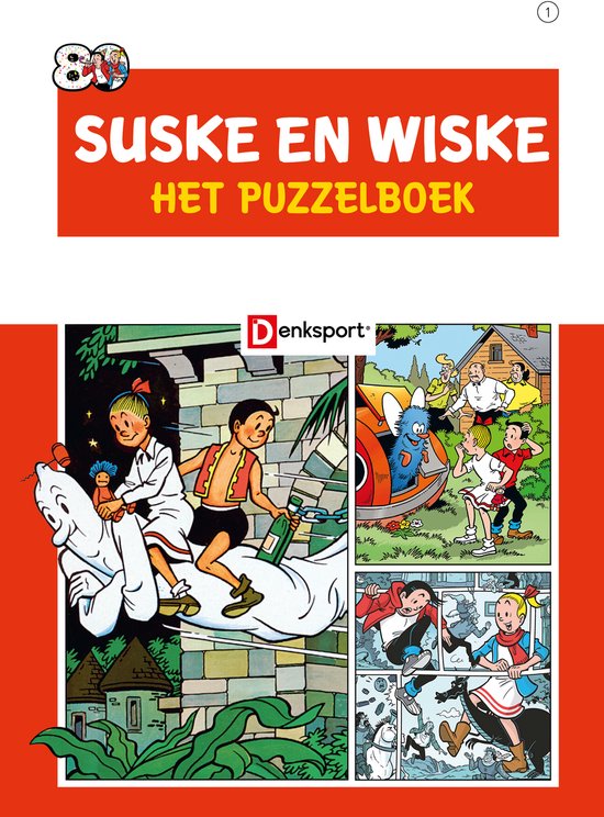 Het Suske en Wiske Puzzelboek | Stripplezier en Denksport in één!