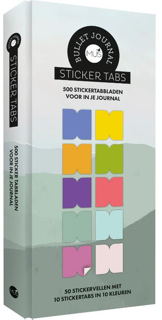 MUS Bullet Journal - Sticker Tabs - De Dondersteen