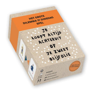 Het Grote Dilemma op Dinsdag-Spel - De Dondersteen