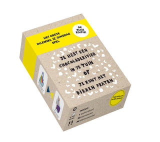 Het Grote Dilemma op Dinsdag-Spel: De Blije Editie - De Dondersteen