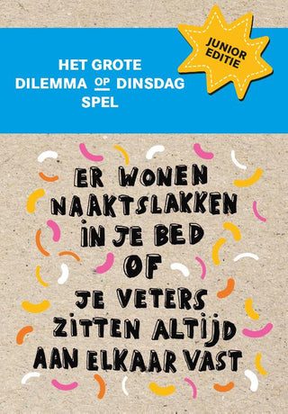 Het Grote Dilemma op Dinsdag-Spel: De Junior Editie - De Dondersteen