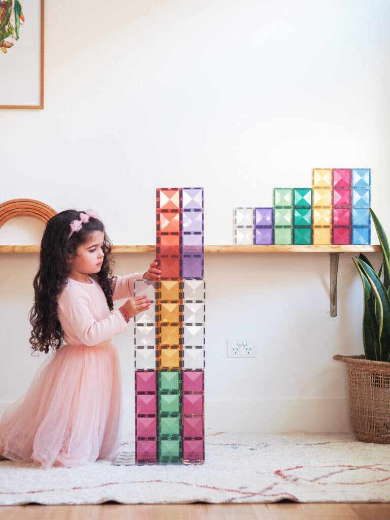 Connetix 24-delige Pastel Rectangle Set – Magnetische Rechthoeken