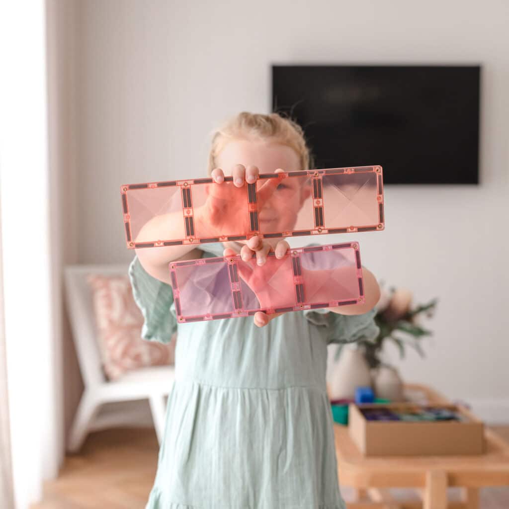Connetix 24-delige Pastel Rectangle Set – Magnetische Rechthoeken