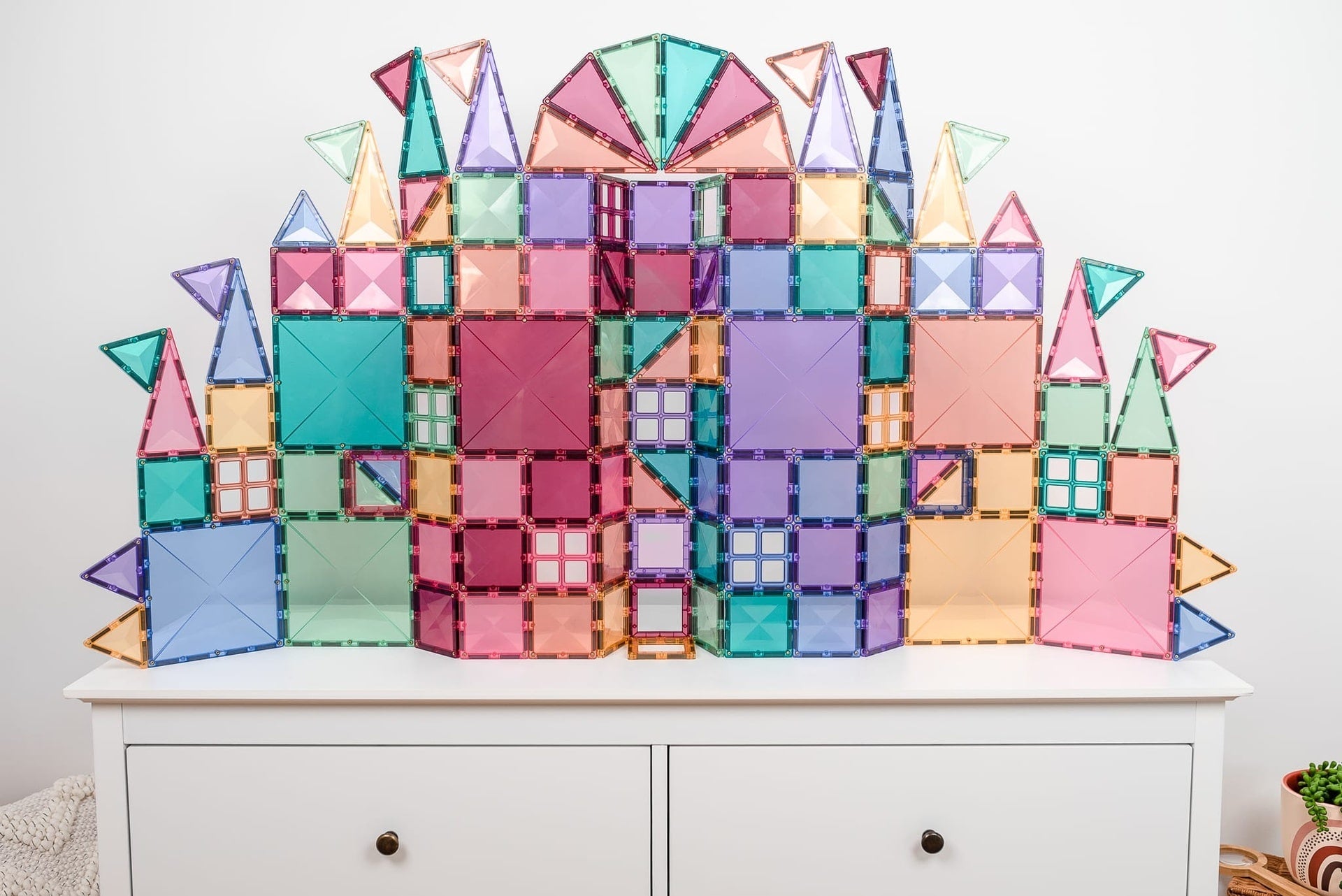 Connetix 120-delige Pastel Creative Pack – Bouwplezier in zachte kleuren