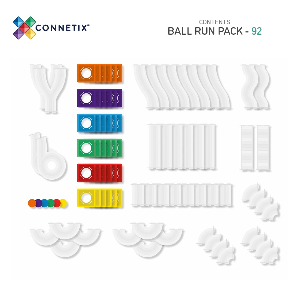 Connetix Ball Run Expansion Pack – 92-delig