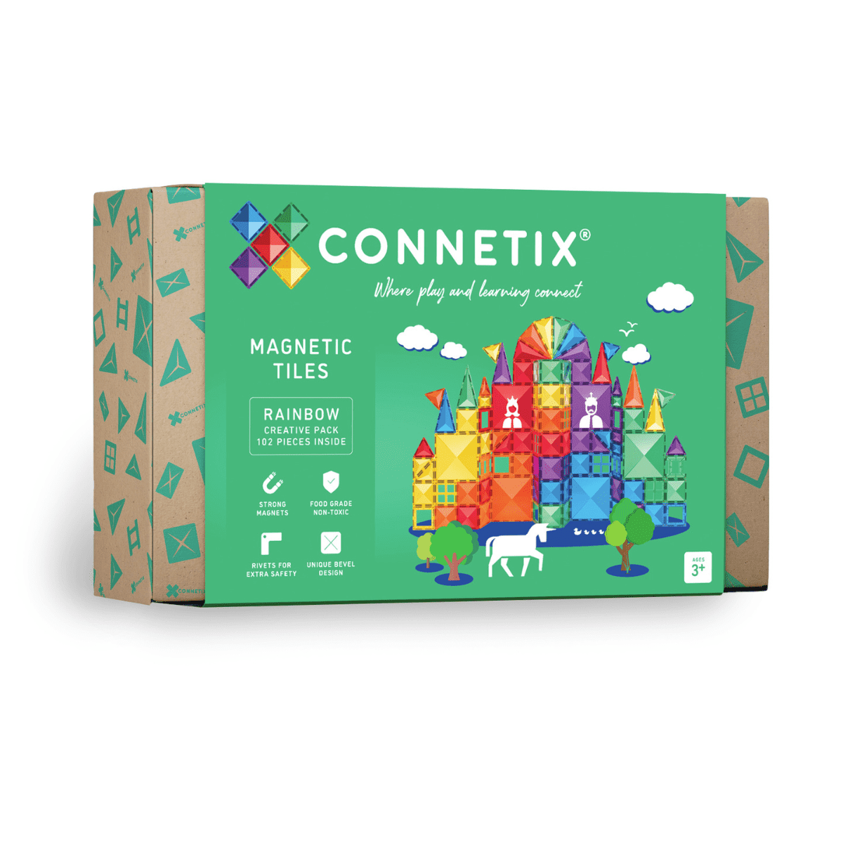 Connetix Rainbow Creative Pack – 102-delig