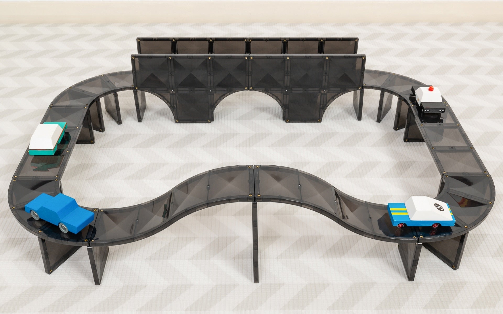 Connetix Roads Pack – Bouw Je Eigen Stad of Racebaan