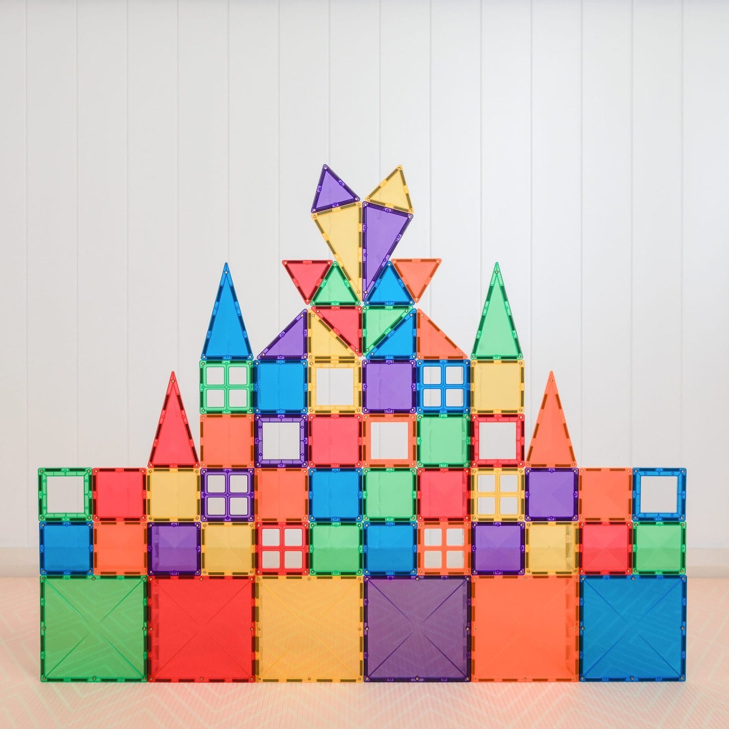 Connetix Starter Pack – 60-delig (Rainbow Kleuren) - De Dondersteen