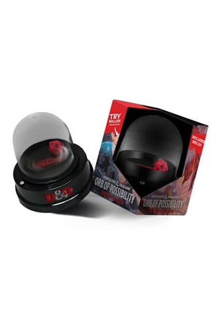 Dungeons & Dragons Dice roller with dice Orb of Possibility