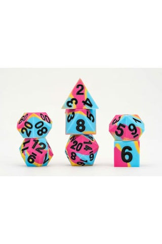MDG Dice Set Pride Pansexual Flag