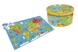 Puzzel Wereldkaart - De Dondersteen