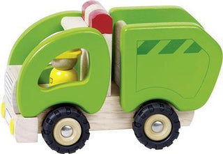 Houten Voertuig - Vuilniswagen - De Dondersteen