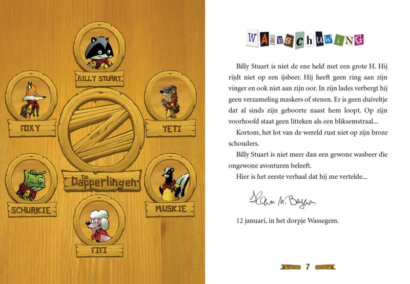 Billy Stuart 1 De Dapperlingen - De Dondersteen