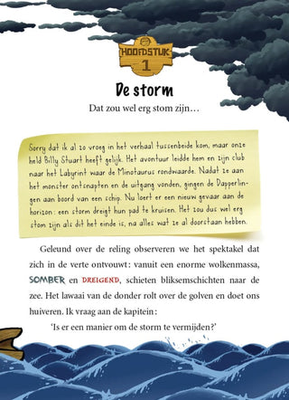 Billy Stuart 3 De zee van duizend gevaren - De Dondersteen