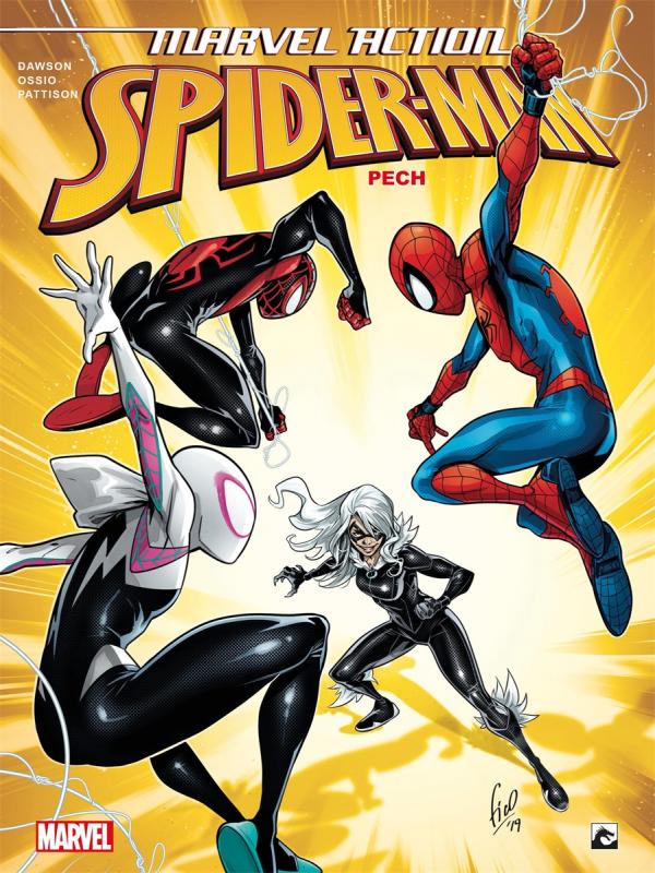 Marvel action Spider-man Pech - De Dondersteen