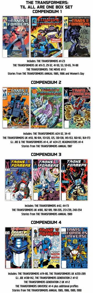 THE TRANSFORMERS: TIL ALL ARE ONE Box Set PREORDER TOT 15 JUNI! - De Dondersteen