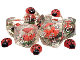 Animal Kingdom Ladybug Dance Dice Set (7) - De Dondersteen
