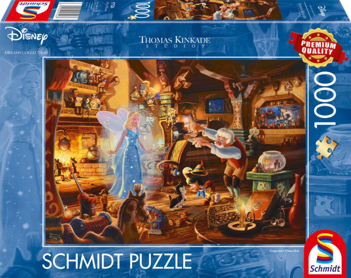 Disney Geppettos Pinocchio, 1000 stukjes