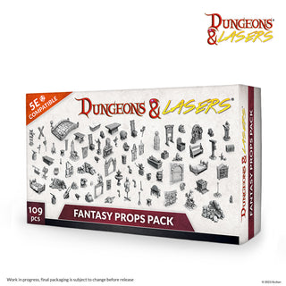 Dungeons & Lasers Fantasy Props Pack - De Dondersteen